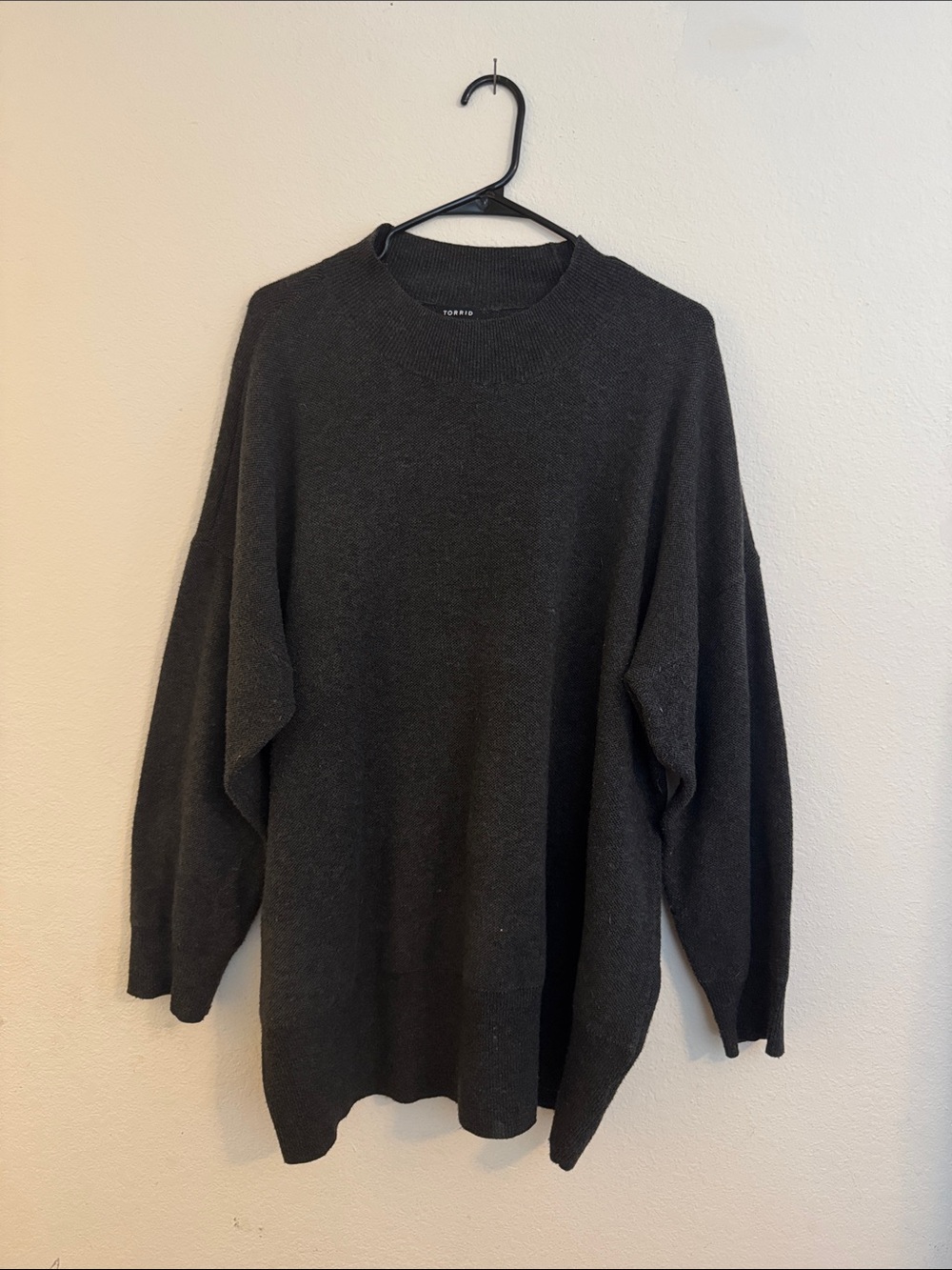 torrid Charcoal Gray Crewneck Sweater 2x